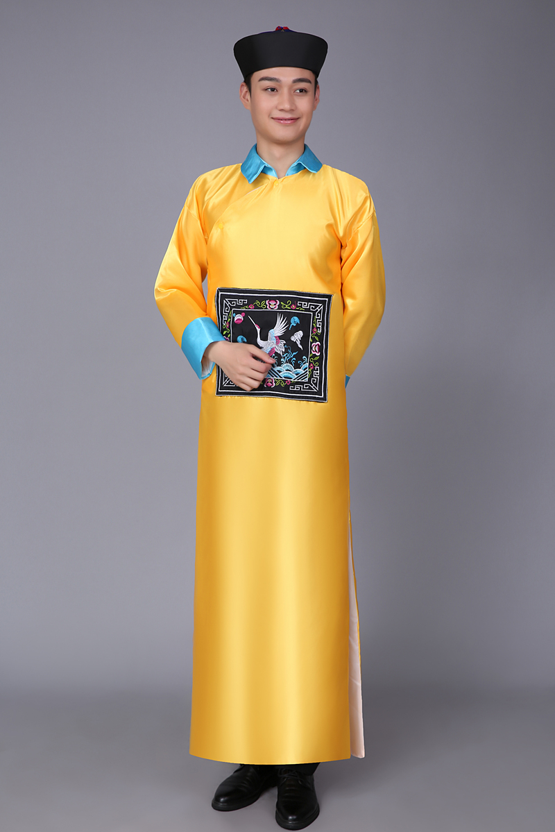 蜜糖依恋旗舰店道士服古装清朝官服太监表演服古代官员公公服装僵尸服一品官大臣3