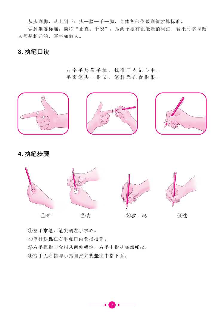 中国好字帖写字过五关教学参考用书中小学生硬笔书法入门教程成人儿童基础训练等级考试教师练字钢笔行楷书临摹女生字体漂亮书籍-图0