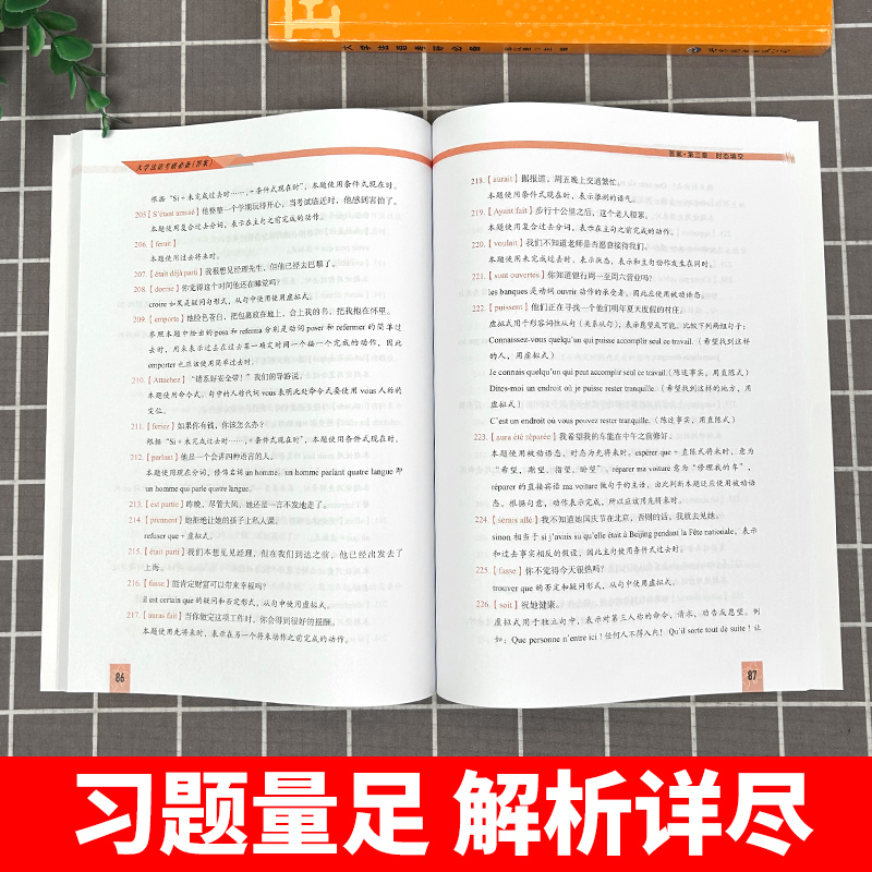 现货速发 新版大学法语考研bi备 郭以澄 法语研究生考试辅导书 法语专业研究生入学考试用书 法语二外考试习题集 练习 法语四级 - 图3