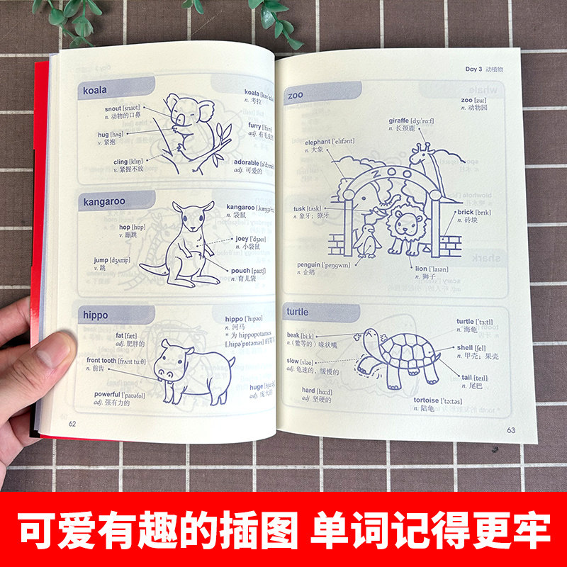 【刘媛媛推荐】正版 好快!10天背完3000英语单词 小学英语基础入门初级单词记忆常用英语词汇日常学英语单词 漫画秒记3000英语单词