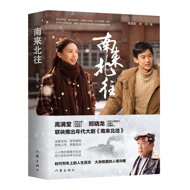 官方正版 南来北往 高满堂 李洲 白敬亭 金晨领衔主演年代大剧《南来北往》同名小说 时代列车上的人生百态 大杂院里的人情冷暖