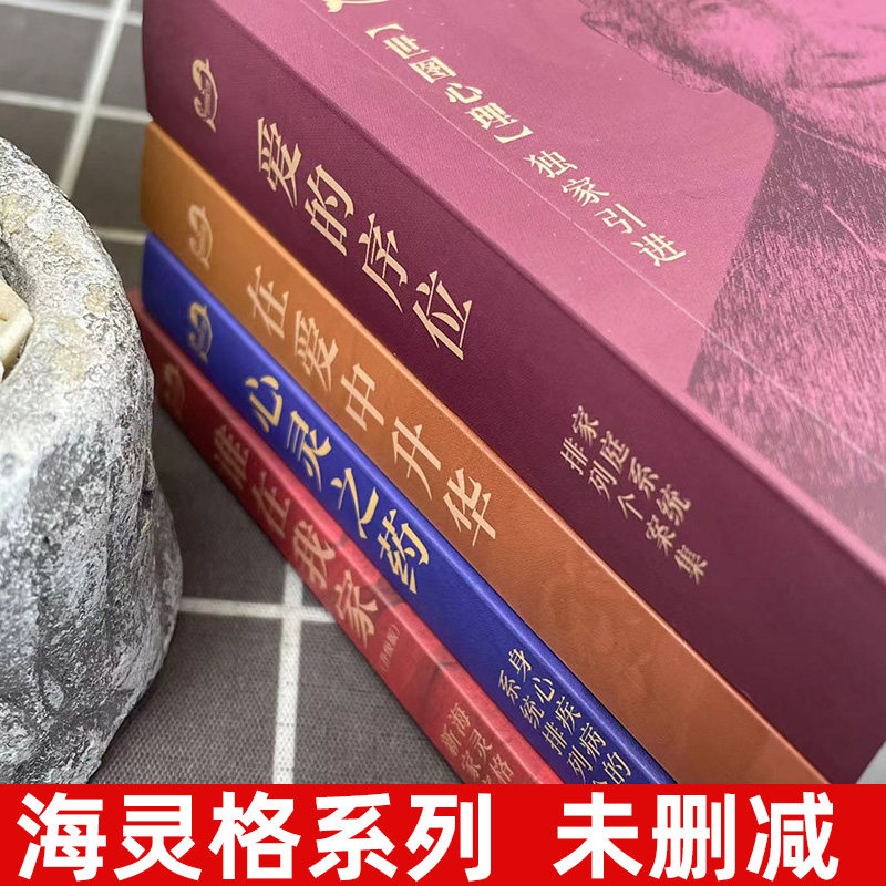 海灵格家庭系统排列 海灵格文集4册 爱的序位/在爱中升华/心灵之药/谁在我家 心理学书籍 家庭治疗 伯特海灵格著 心理学读物