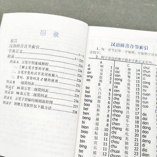 五笔字型口袋字典 双色版 五笔教学 随身携带 随时查阅 实用性强 案头工具书 五笔字型学习者教材书籍五笔打字教程书籍 - 图1