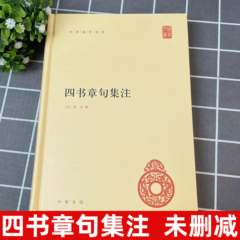 官方正版 四书章句集注 精装 中华国学文库 统文化精华 标准简体善本 收录全面 好的展示四书全貌和朱熹思想 国学经典 中华书局 - 图0