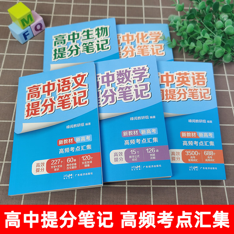 2024新版张雪峰高中提分笔记语文数学英语单词物理化学生物政治历史地理新教材新高考高中高一二三复习知识清单峰阅教研组思维导图