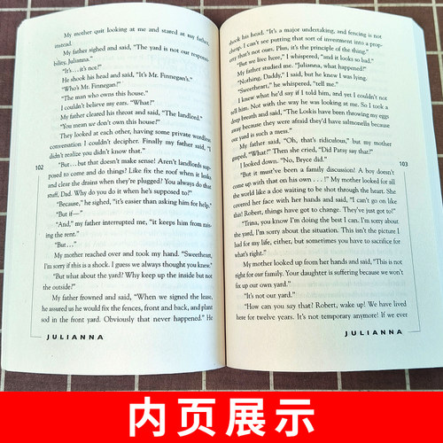 怦然心动英文原版 Flipped Penguin Random House US从未忘记你的初恋 韩寒推荐同名电影原著小说英文原版 killwinner怦然心动英文 - 图3