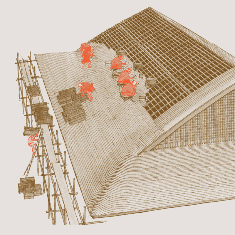 桂离宫 日本建筑美学的秘密 日本营造之美日式建筑美学设计世纪文景视觉空间历史文化 法隆寺桂离宫建筑设计书籍 上海人民出版社 - 图0