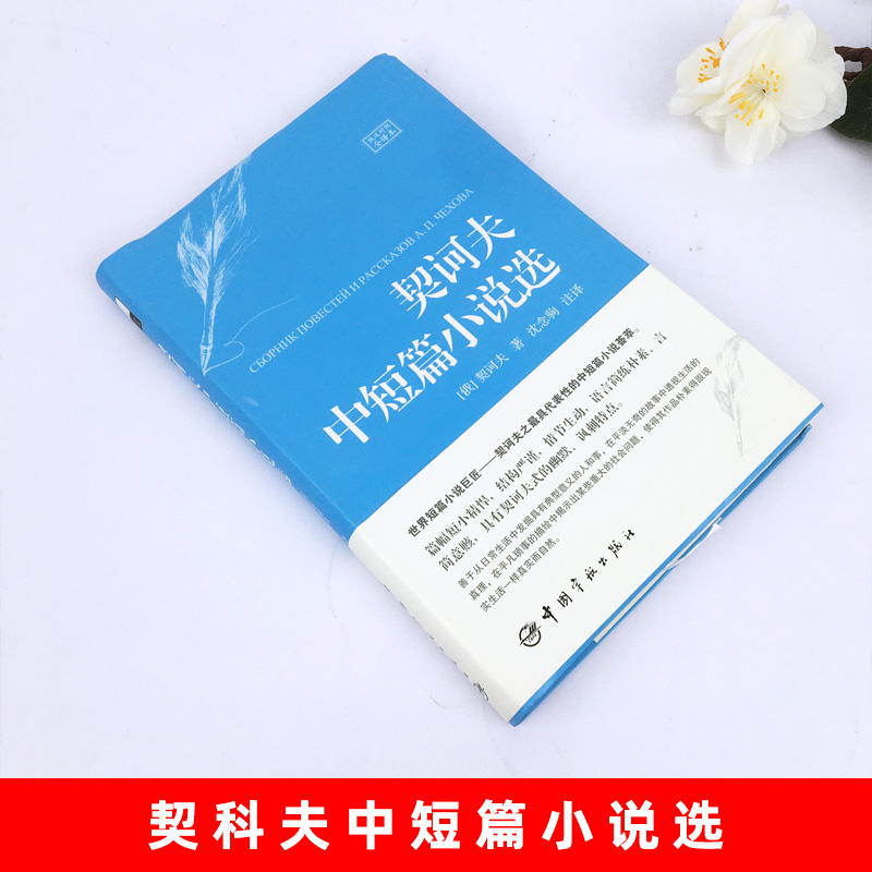 契诃夫中短篇小说选俄汉对照全译本沈念驹注译俄语小说中俄双语读物俄汉汉俄对照书籍世界名著原版小说双语珍藏版-图0