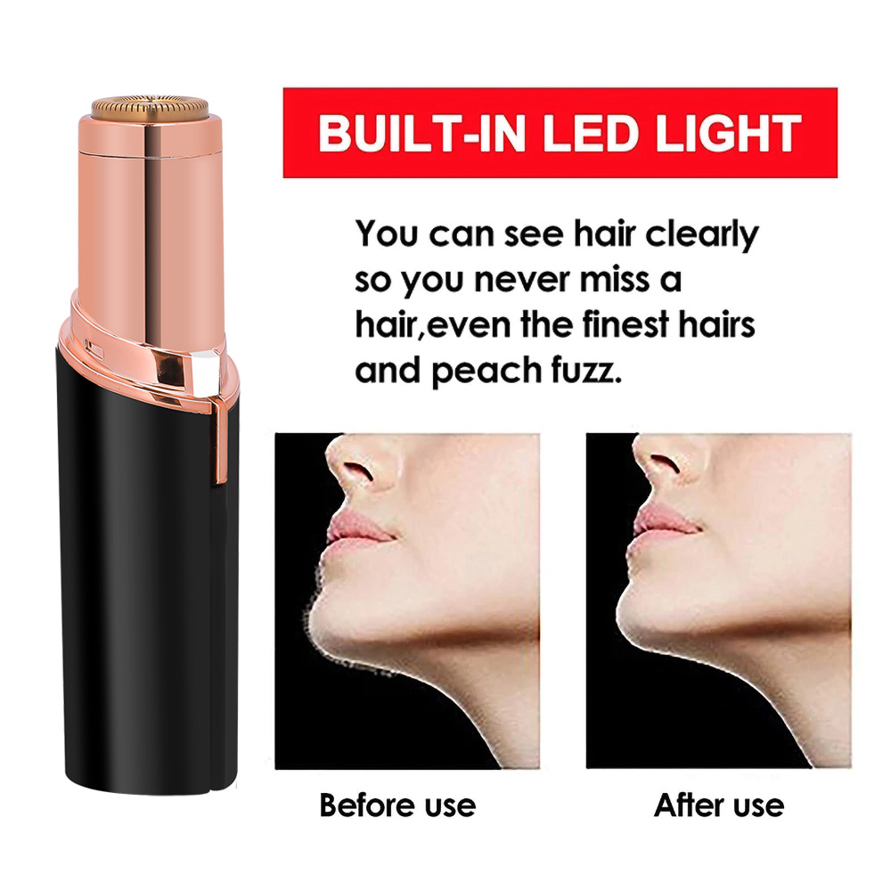 Epilator Face Hair Removal Lipstick Shaver Electric Eyebrow - 图3