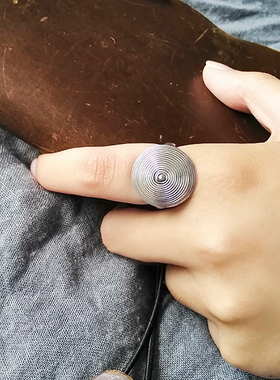 印度纯银礼物手工戒指新款现货