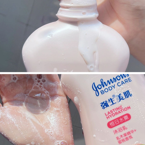 强生美肌沐浴露保湿滋润补水沐浴液乳泡泡持久留香官方正品秋冬女 - 图1