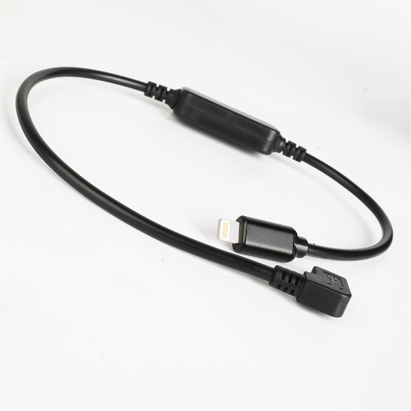 振发 适用于苹果手机照片直播线图片云摄影有线闪传转接器尼康D800 D810 D850佳能5DSR 5D4相机OTG数据线支架 - 图0