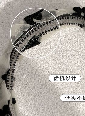 2025新款高级山茶花发箍