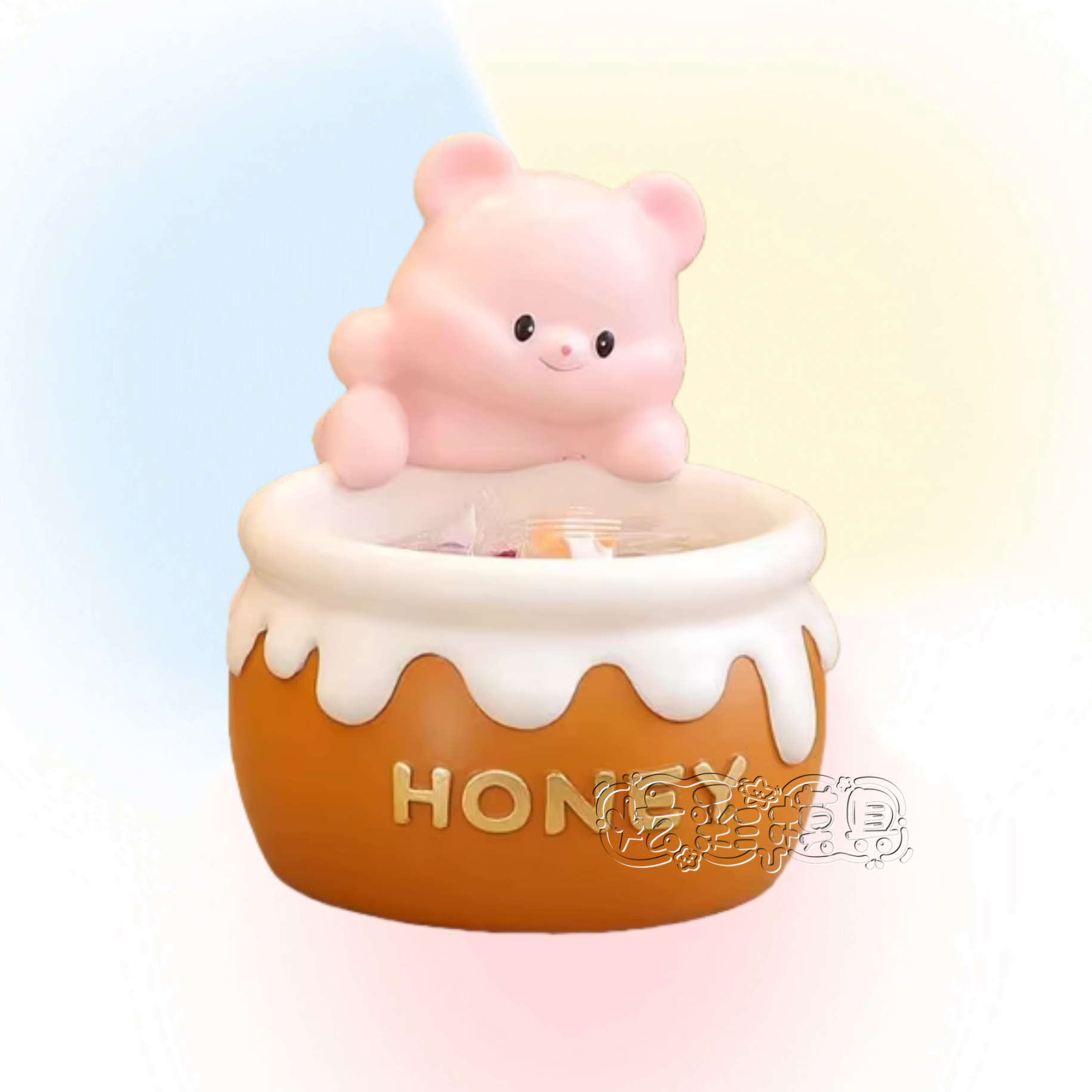 爆款DIY蜜罐KT猫小熊涂鸦模具彩绘石膏娃娃乳胶立体磨具卡通手绘D,淘宝优惠券,粉丝福利购,淘宝优惠卷