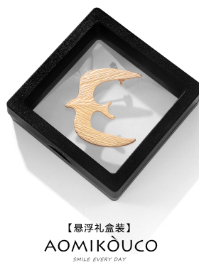 vintage中古小燕子胸针胸花别针