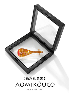 新中式复古敦煌神鹿琵琶胸针女款