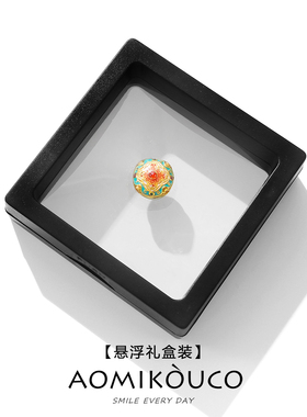 复古宫廷风珐琅四叶草胸针磁吸扣