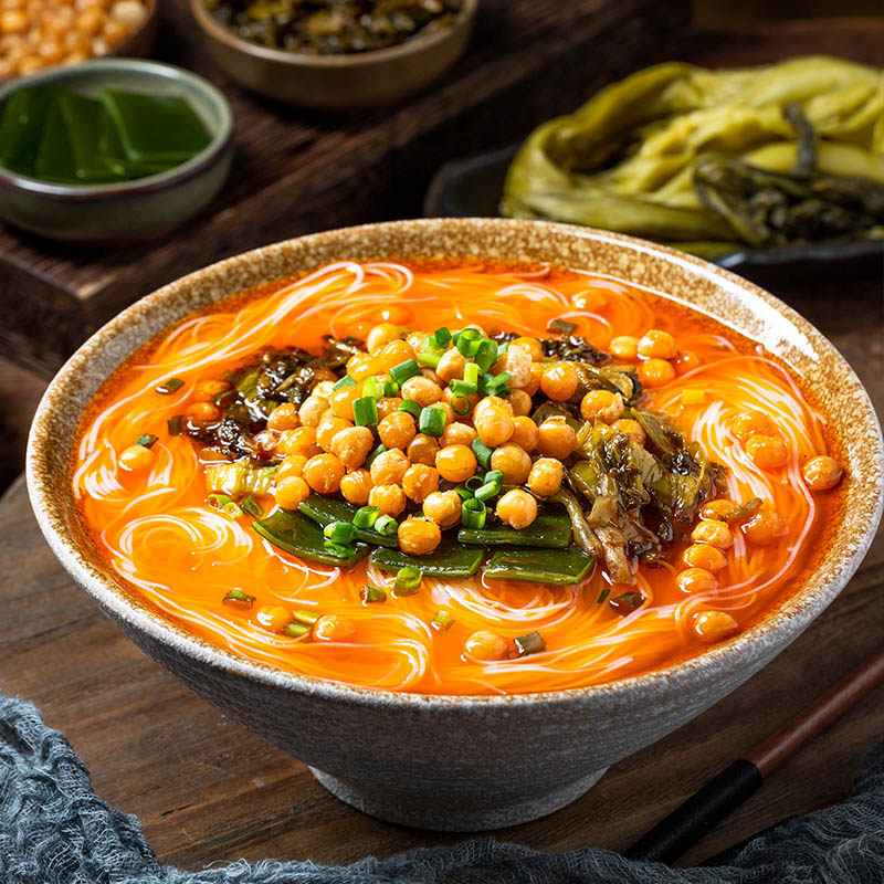 老开元绵阳米粉180g/袋装四川麻辣牛肉味方便速食冲泡红汤米粉,淘宝优惠券,粉丝福利购,淘宝优惠卷