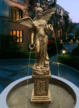 家居客厅艺术品氧化镁招财欧式