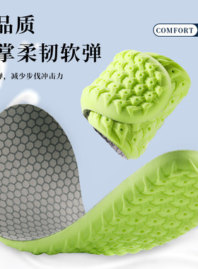 蜂窝防滑减震透气防臭鞋垫