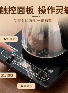 茶德全自动上水电热烧水壶泡茶