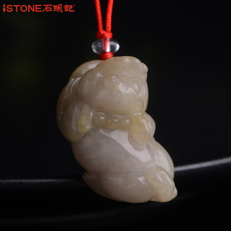 istone /石头记翡翠貔貅吊坠 石头记饰品颈饰
