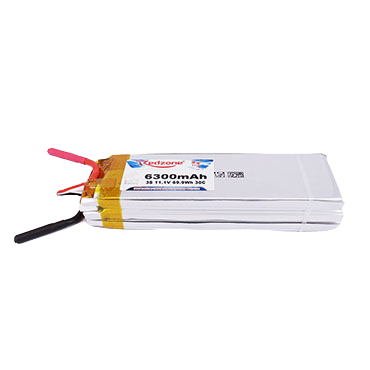 新品Redzone lipo 30C 6300mAh 11.1V富力训练电池Energy Limiter-图3