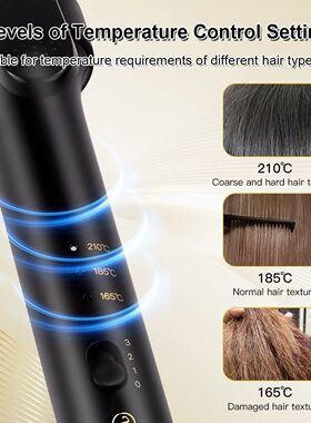 Hatteker 36mm Large Wave Curling Wand for French Lazy Curls