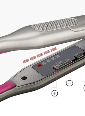 Mini Hair Straightener Comb Pencil Hair Curler two in one Ce