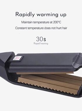 6 Teeth Hair Corrugated Iron For Volumizing And Fluffy Hairs