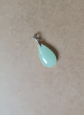 精致时尚简约浅绿色百搭吊坠