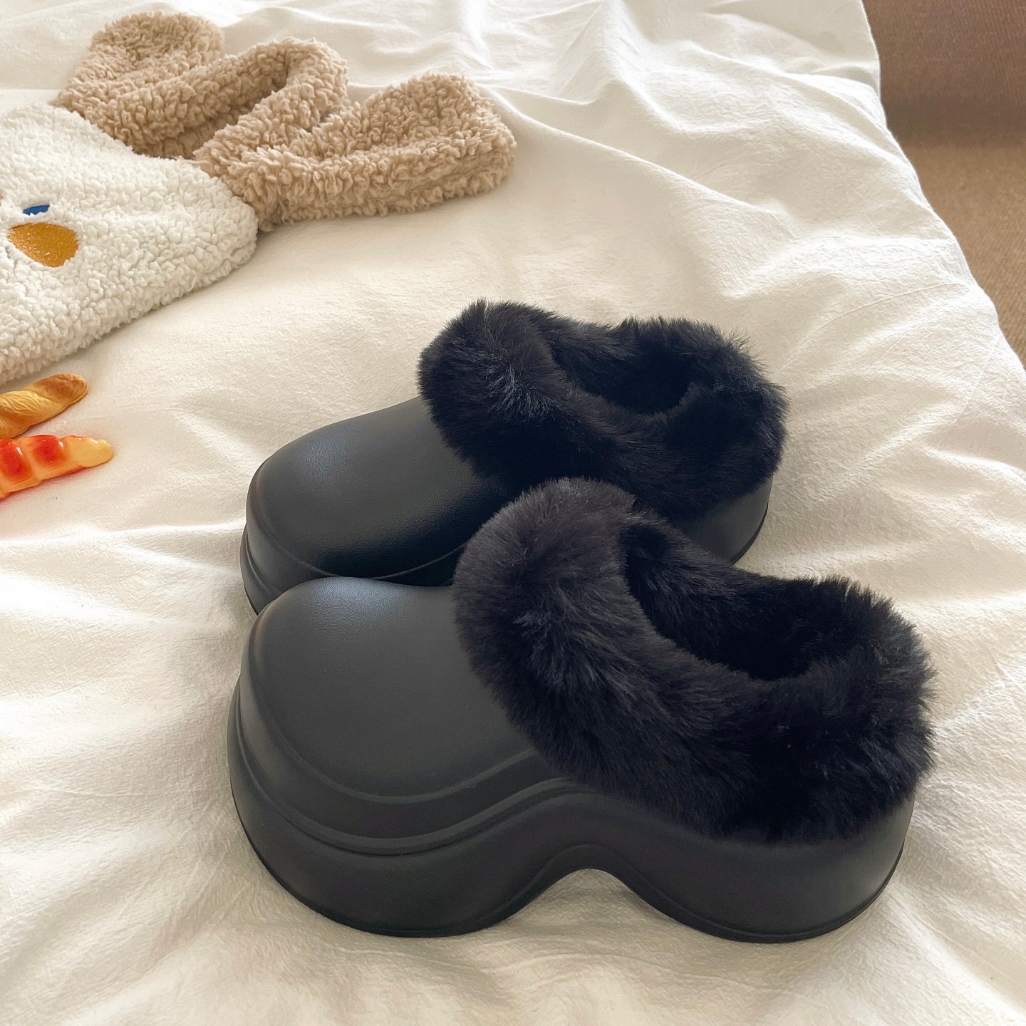 巨厚实防水~！加绒保暖包跟棉鞋女ins冬季厚底外穿防滑厚底雪地靴,淘宝优惠券,粉丝福利购,淘宝优惠卷