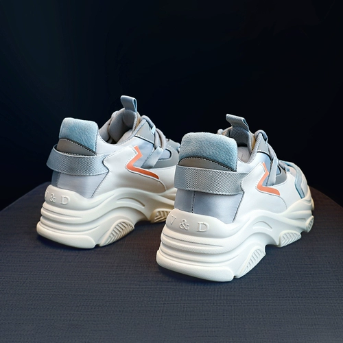 Tide, дышащая универсальная высокая демисезонная спортивная обувь для отдыха на платформе, коллекция 2022, тренд сезона