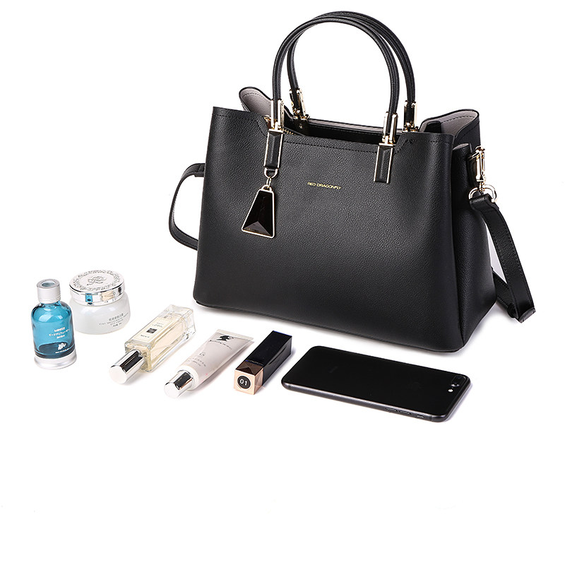 红蜻蜓真皮手提包2020 红蜻蜓箱包女士包袋