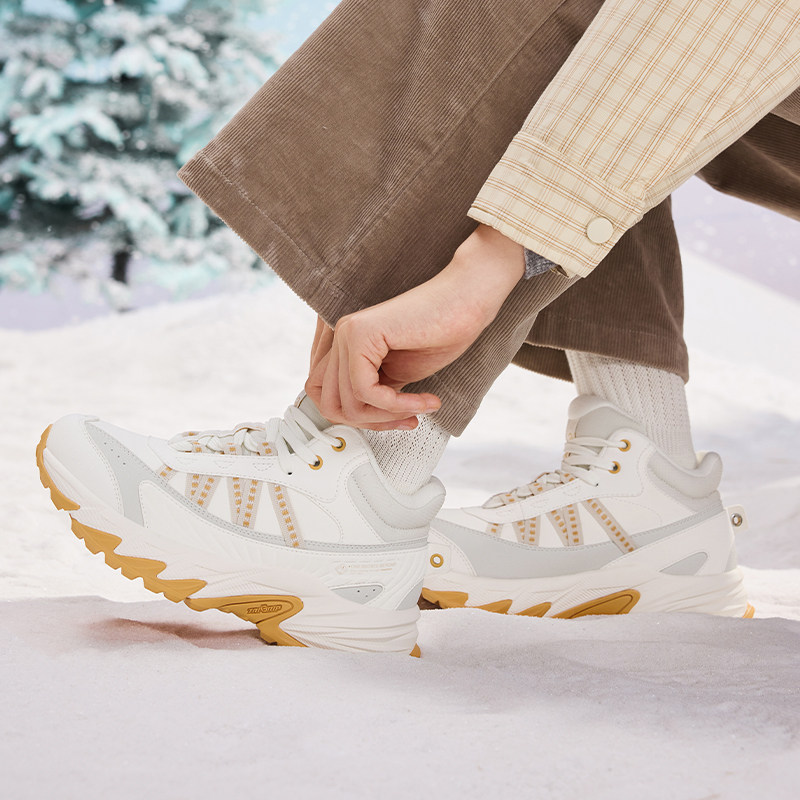燎原361运动鞋女2025冬季新款加绒加厚保暖老爹鞋防水休闲鞋鞋子,淘宝优惠券,粉丝福利购,淘宝优惠卷