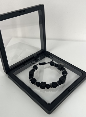 火山石熔岩方块手链可调节