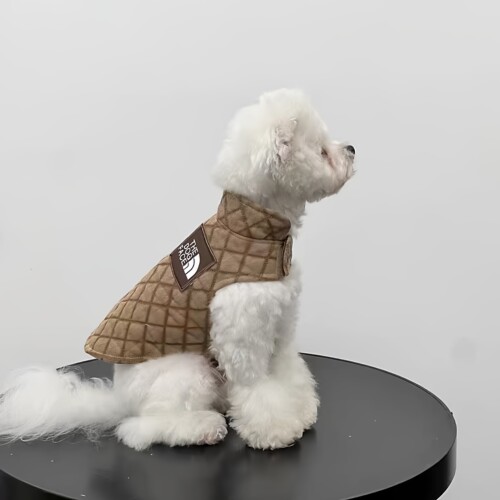 狗狗雨衣纸样宠物防水衣边牧猎犬户外服图纸大中小型犬外套模版 - 图0