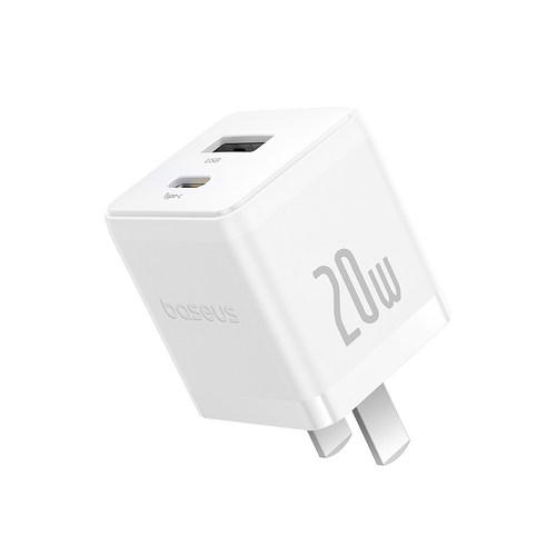 倍思充电头20w双口PD快充type-c适用苹果iPhone15max16pro华为小米充电器13手机多口插头平板耳机手表usb通用 - 图0