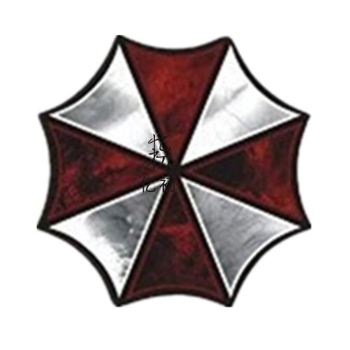 汽车贴纸生化危机雨伞保护伞灯眉引擎盖车头盖后视镜门把手全车贴 - 图3