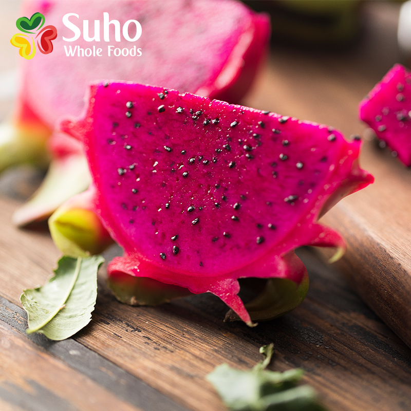 苏洪鲜食旗舰店苏洪鲜食越南红心火龙果6个装新鲜水果批发当季包邮大红肉10|51