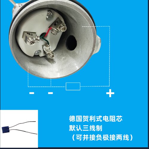 PT00铂热电阻WZP-120/130/131不锈钢测温棒退火炉探头温度传感器 - 图0