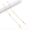 Feather glasses chain mask chain headphone chain titanium steel halter neck