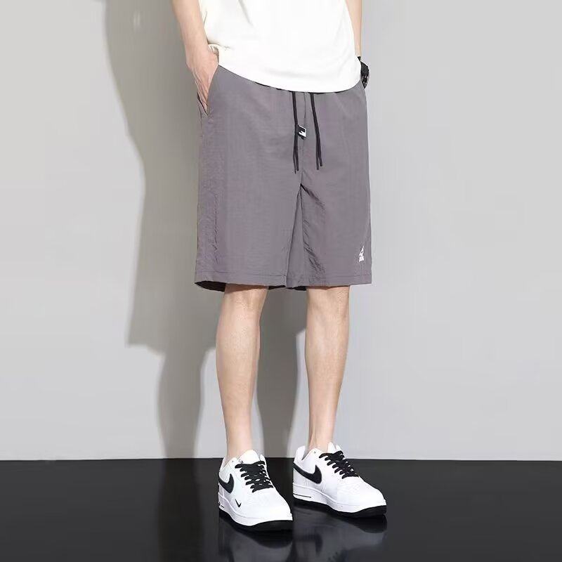 2025新款速干运动短裤男女款夏季薄款五分裤直筒宽松休闲冰丝裤子,淘宝优惠券,粉丝福利购,淘宝优惠卷