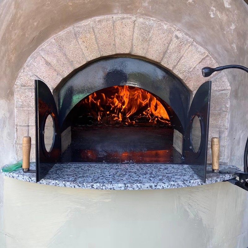 商用 意大利定制果木披萨窑炉 酒店 家用比萨炉 烘培电烤箱 包邮