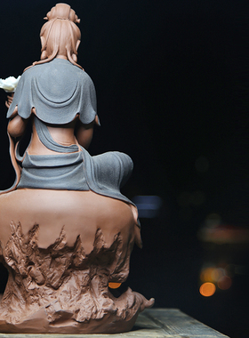 禅意风家居客厅会所紫砂德化陶瓷