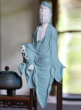 如意新中式风家居客厅德化陶瓷