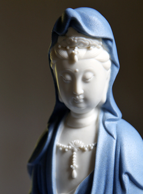 家居客厅桌面装饰镇宅德化陶瓷