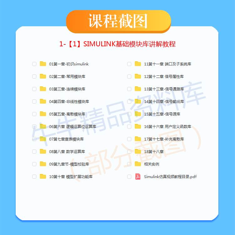 Simulink入门建模仿真MATLAB模糊控自动代码PID控制模型视频教程 - 图1