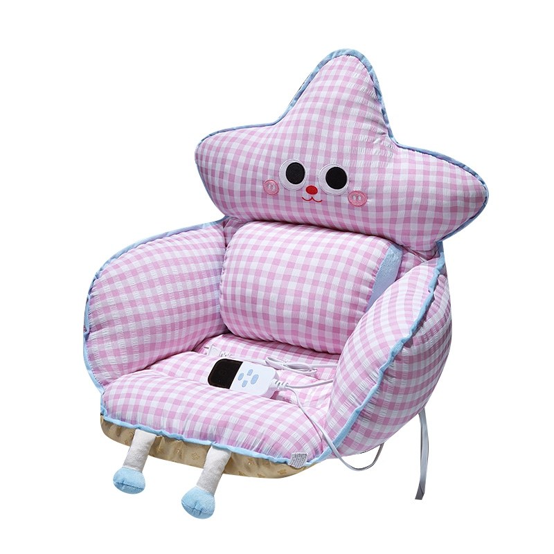 加热坐垫办公室靠背一体发热腰靠冬季保暖椅垫插电座椅暖腰神器,淘宝优惠券,粉丝福利购,淘宝优惠卷