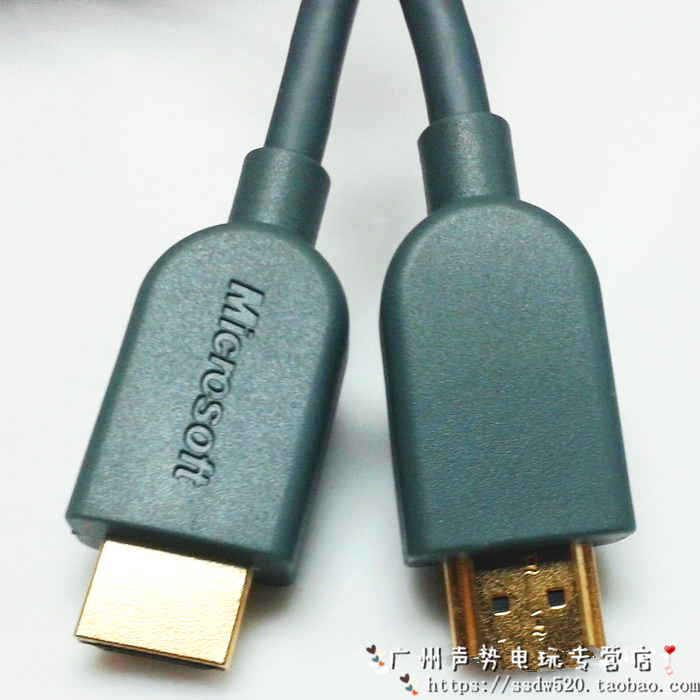 PS3/PS4/XBOX360HDMI高清线 XBOX360E SLIM HDMI连接电视视频线-图2